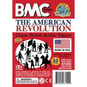 Classic MPC Revolutionary War British Soldiers