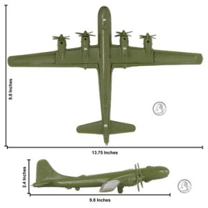 WW2 B-29 Superfortress Bomber Airplane