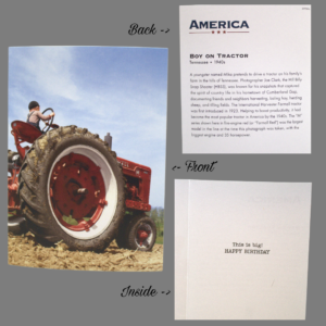 Boy on Tractor