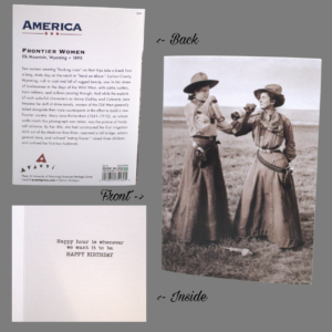 Frontier Women Card