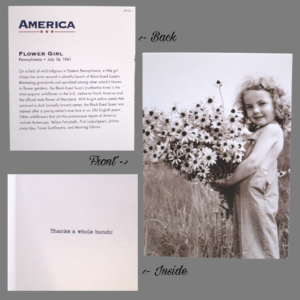 Flower Girl Card