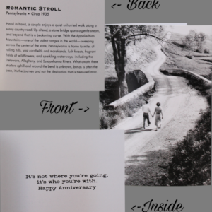 Romantic Stroll Card