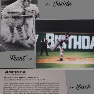 Mark "The Bird" Fidrych Card