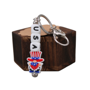 USA keychain bag clip
