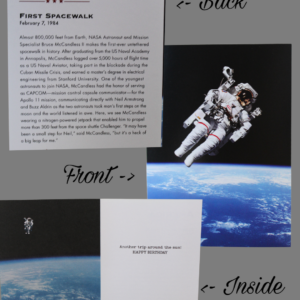 First Spacewalk Card