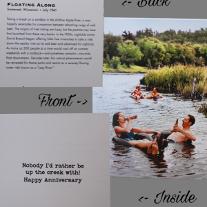 Floating Along Card