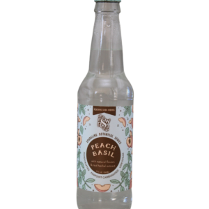 Peach Basil Seltzer