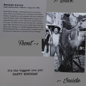 Record Catch Card