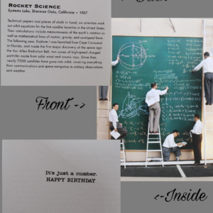 Rocket Science Card