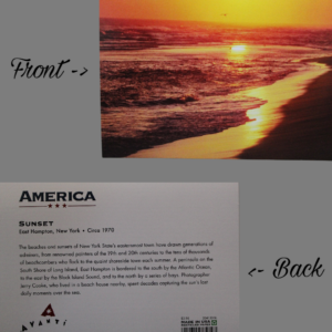 Sunset Card
