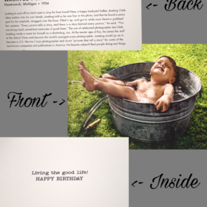 Washtub Fun Card