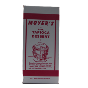 Moyer's Pink Tapioca Dessert